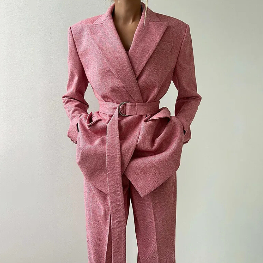 Natalia | Trójczęściowy zestaw z elegancką marynarką
