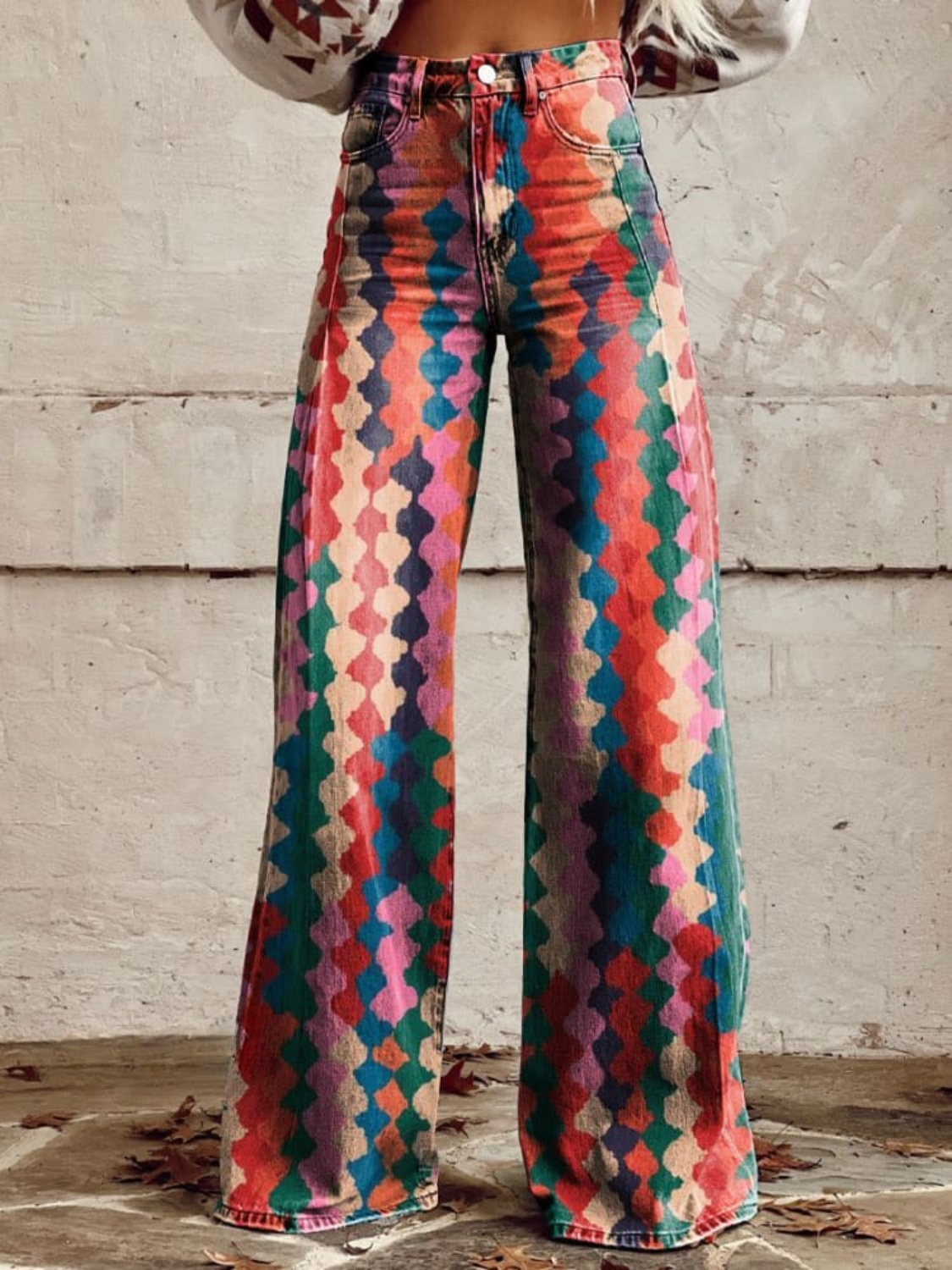 AMÉLIE | Eleganckie i Wygodne Boho Szerokie Spodnie