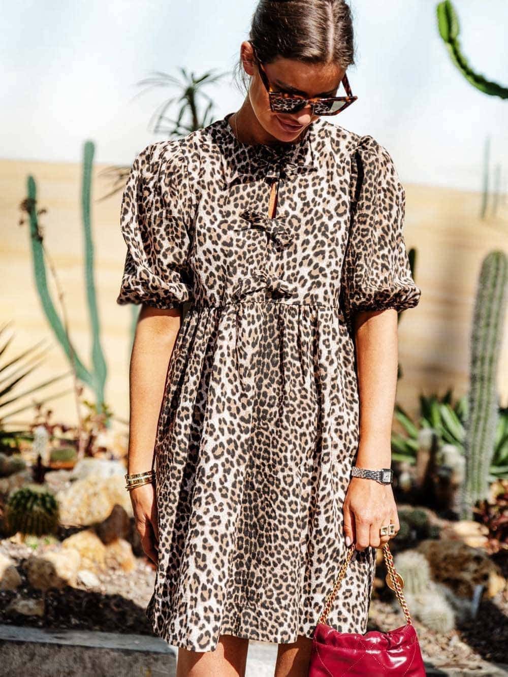 Lampart | Sukienka w print