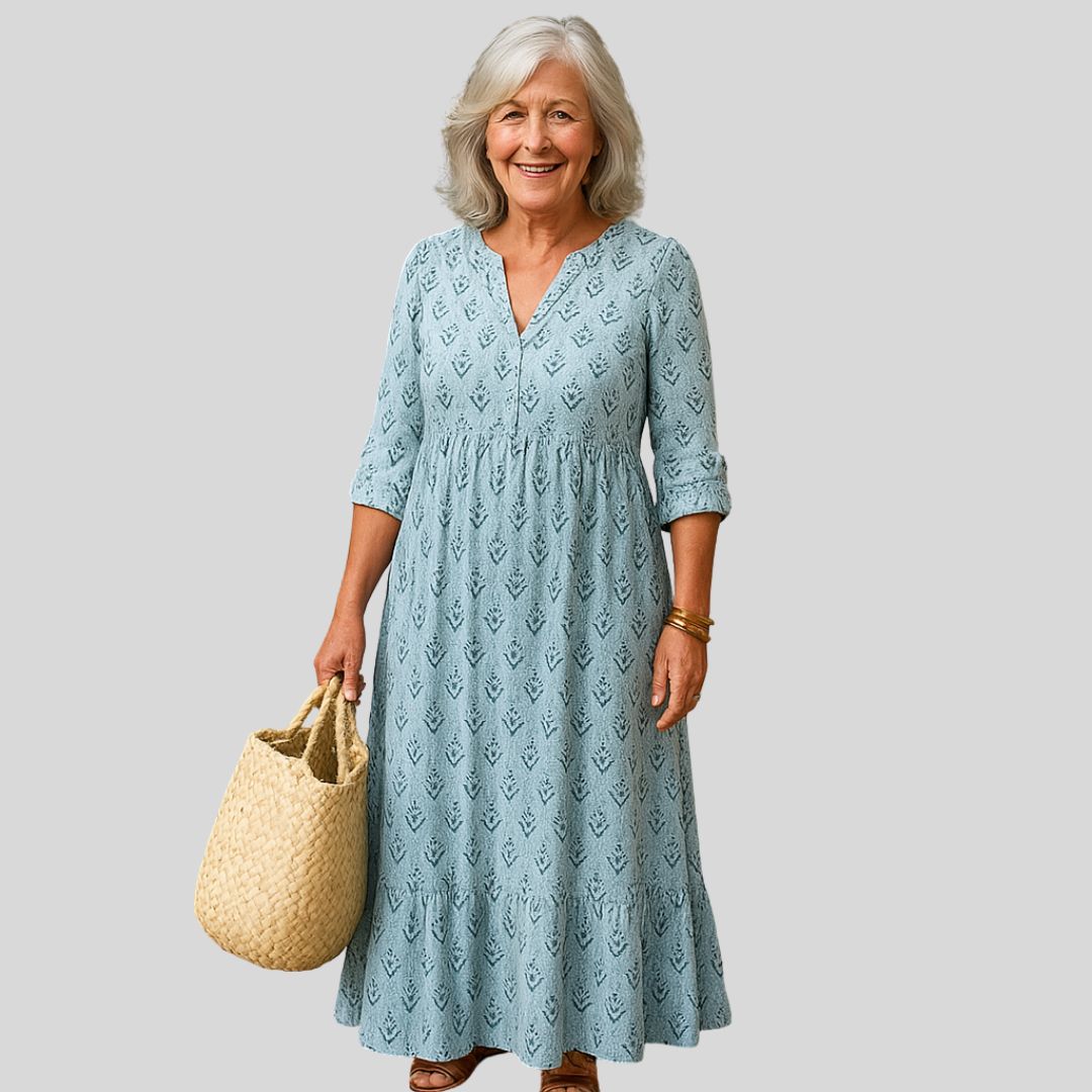 Gema | Boho maxi sukienka z ponadczasowym urokiem