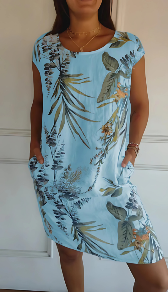 Margaret™ | Stylowa Sukienka Kwiatowa