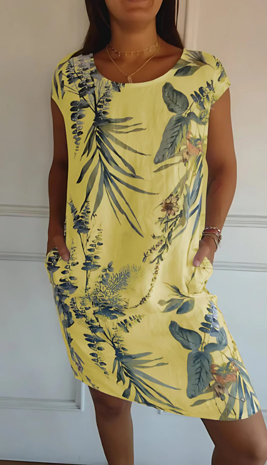 Margaret™ | Stylowa Sukienka Kwiatowa
