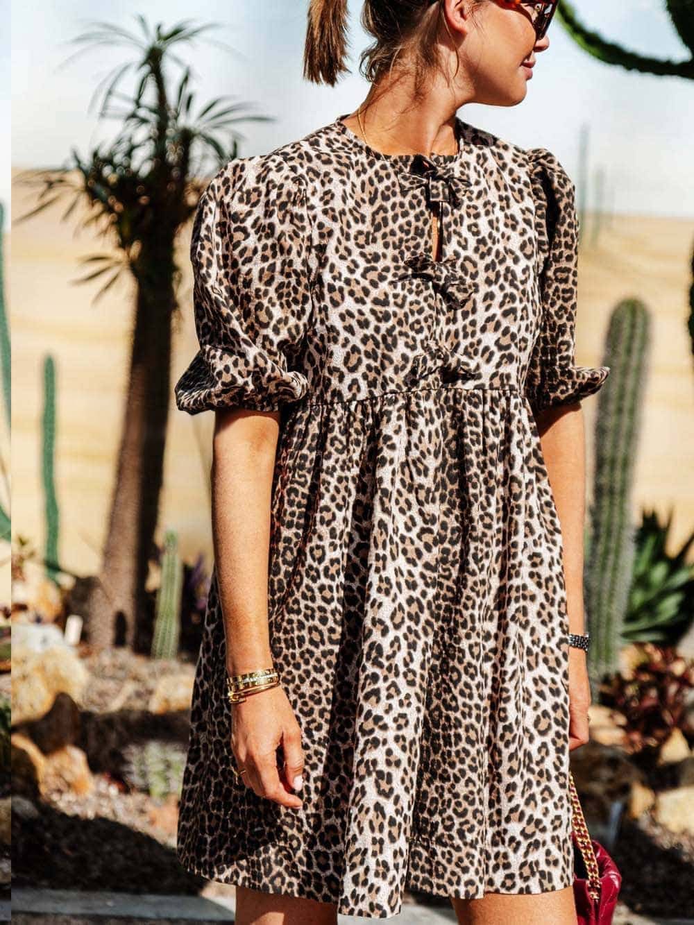 Lampart | Sukienka w print