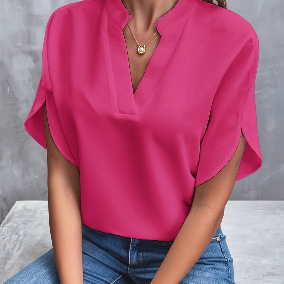 Ember | Elegancka bluzka z dekoltem w serek