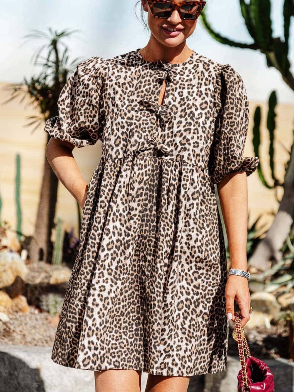 Lampart | Sukienka w print