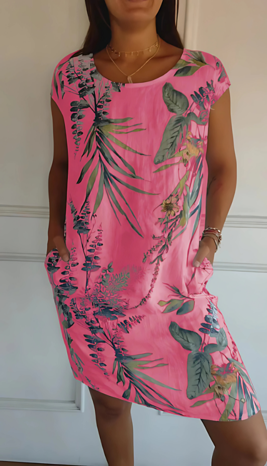 Margaret™ | Stylowa Sukienka Kwiatowa