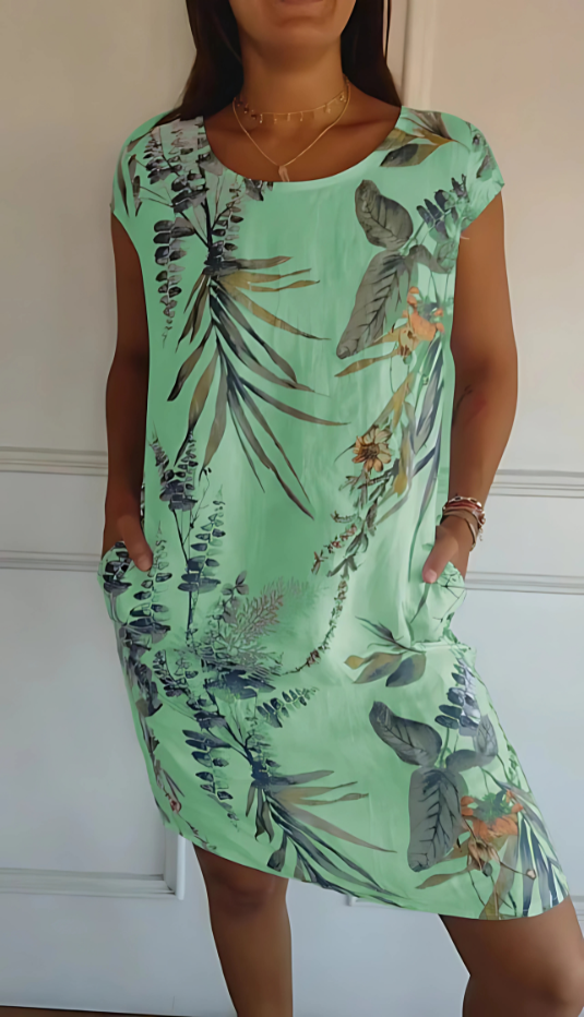 Margaret™ | Stylowa Sukienka Kwiatowa