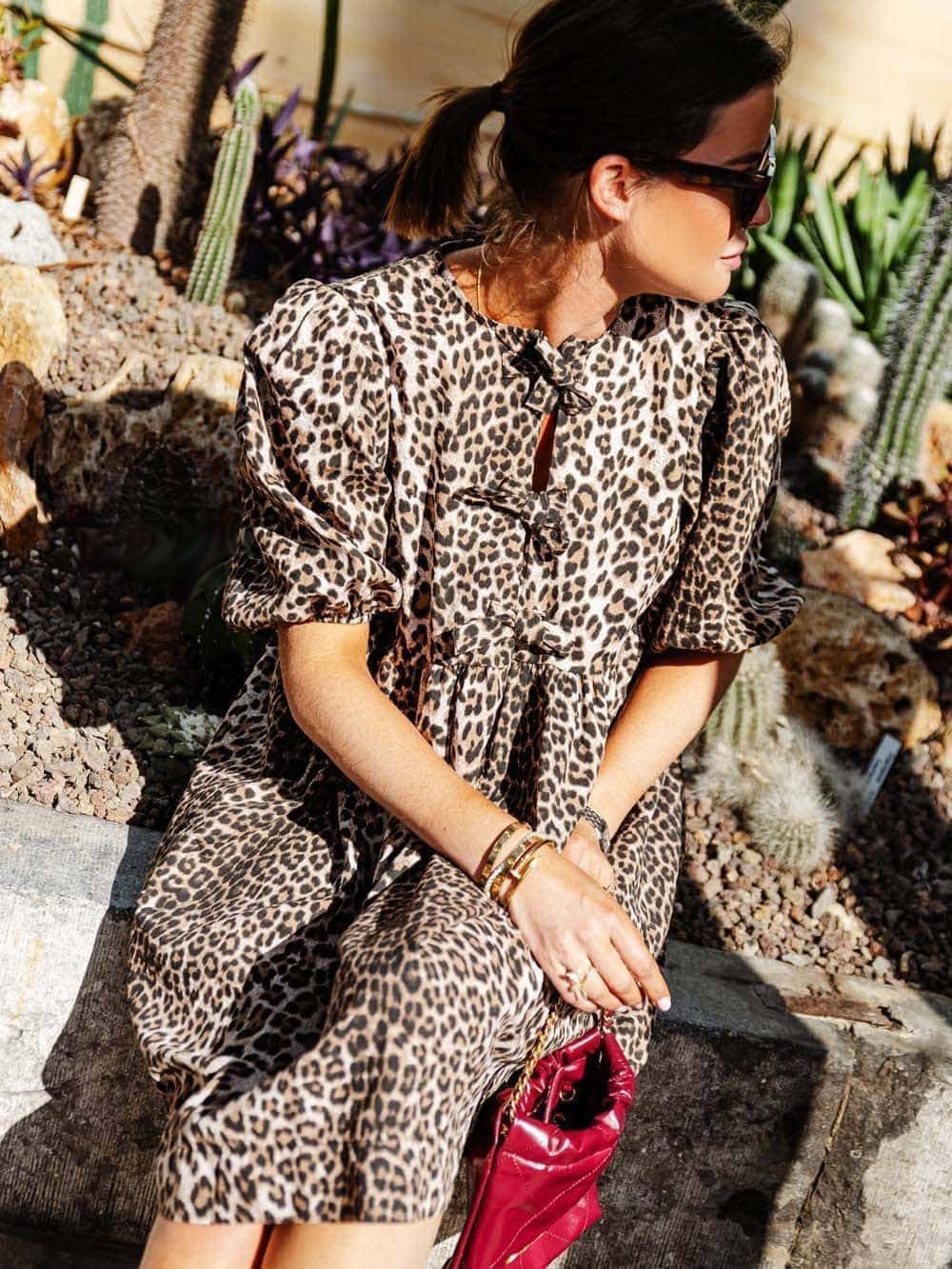 Lampart | Sukienka w print