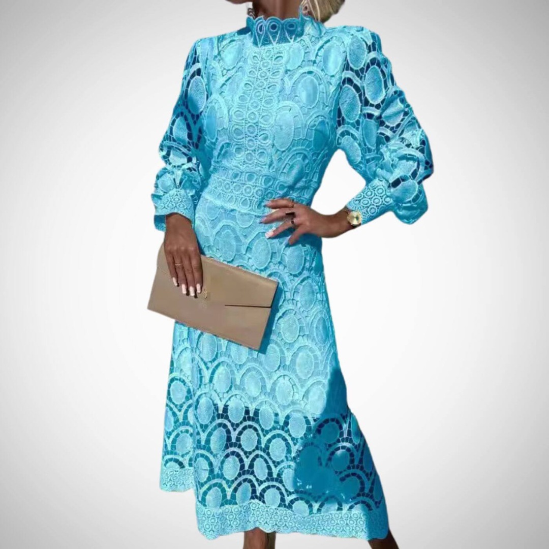 Veronika | Eleganckie koronkowe sukienki maxi