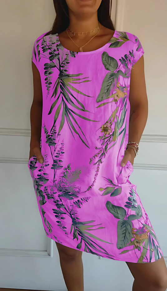 Margaret™ | Stylowa Sukienka Kwiatowa