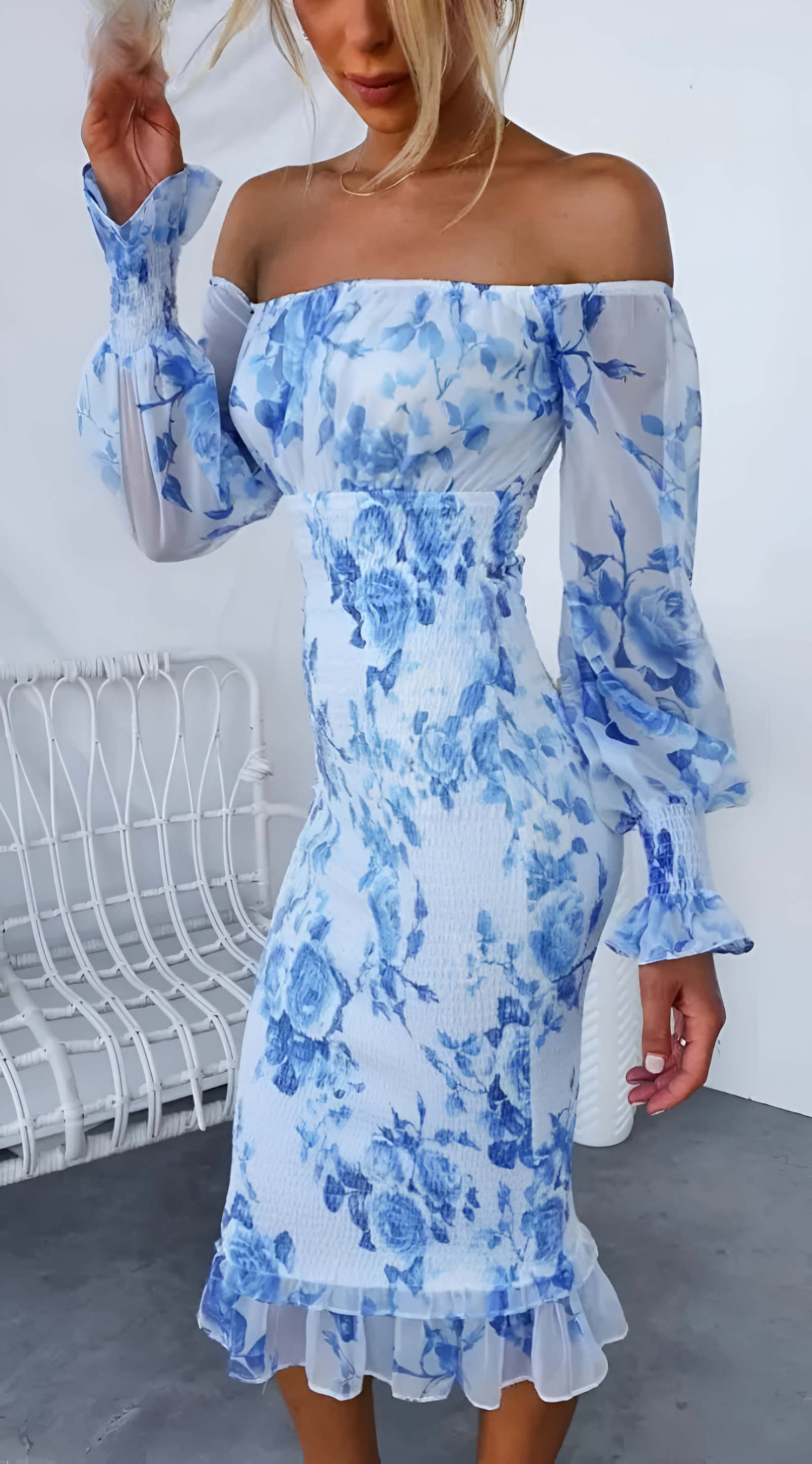 Esme | Sukienka Kwiatowej Elegancji