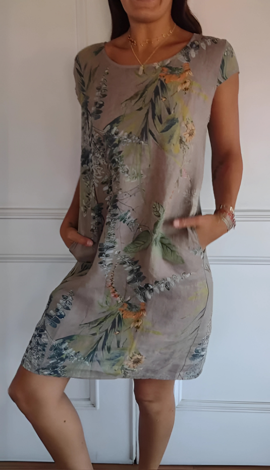 Margaret™ | Stylowa Sukienka Kwiatowa