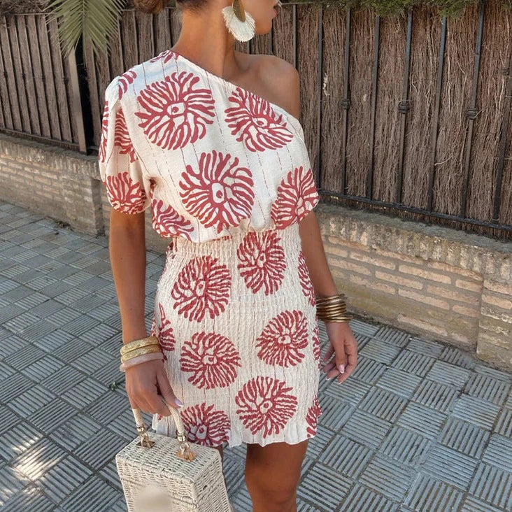 Sigrid™ | Elegancka asymetryczna sukienka