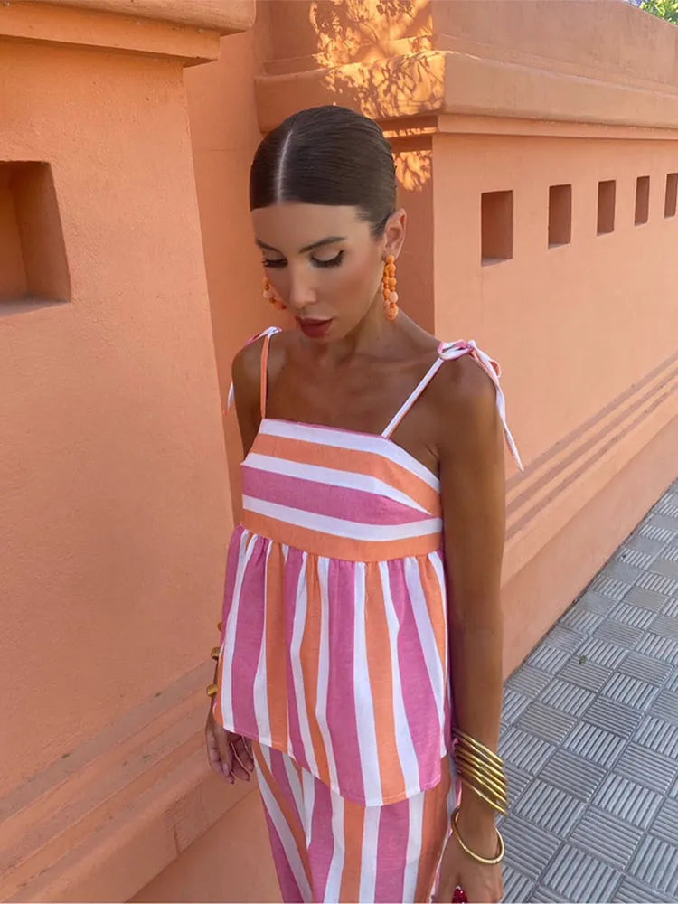 . Hanne – Modny letni zestaw z nadrukiem