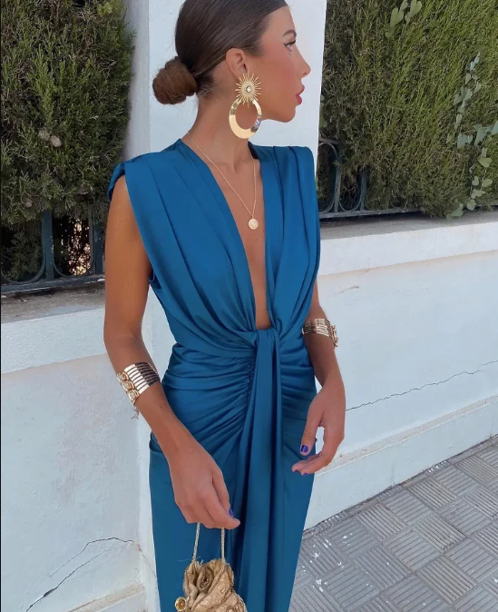 Lilia | Elegancka Sukienka Plisowana