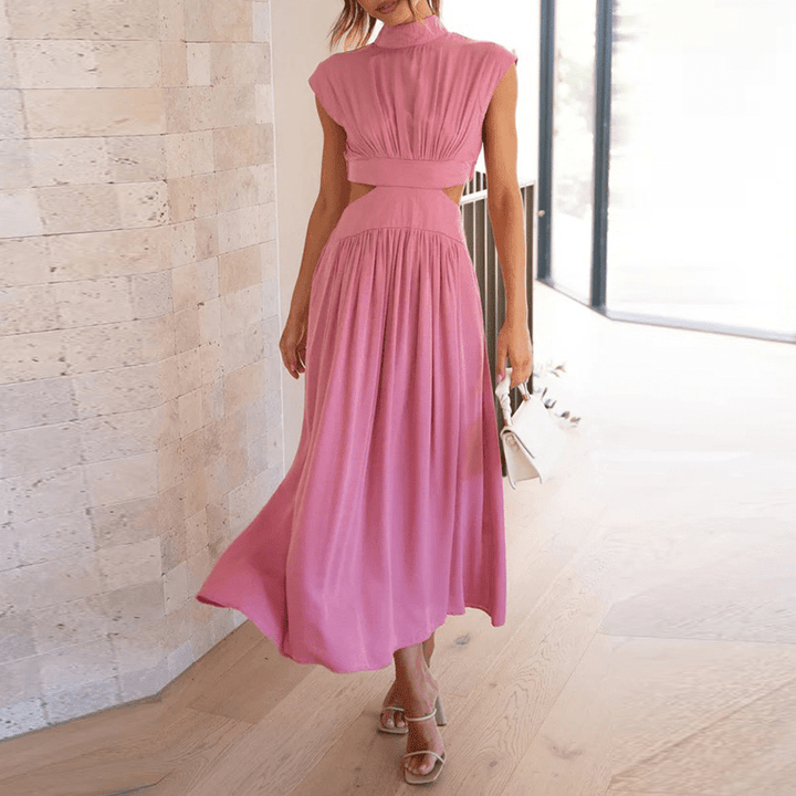 Elegancka Sukienka Maxi Rosea