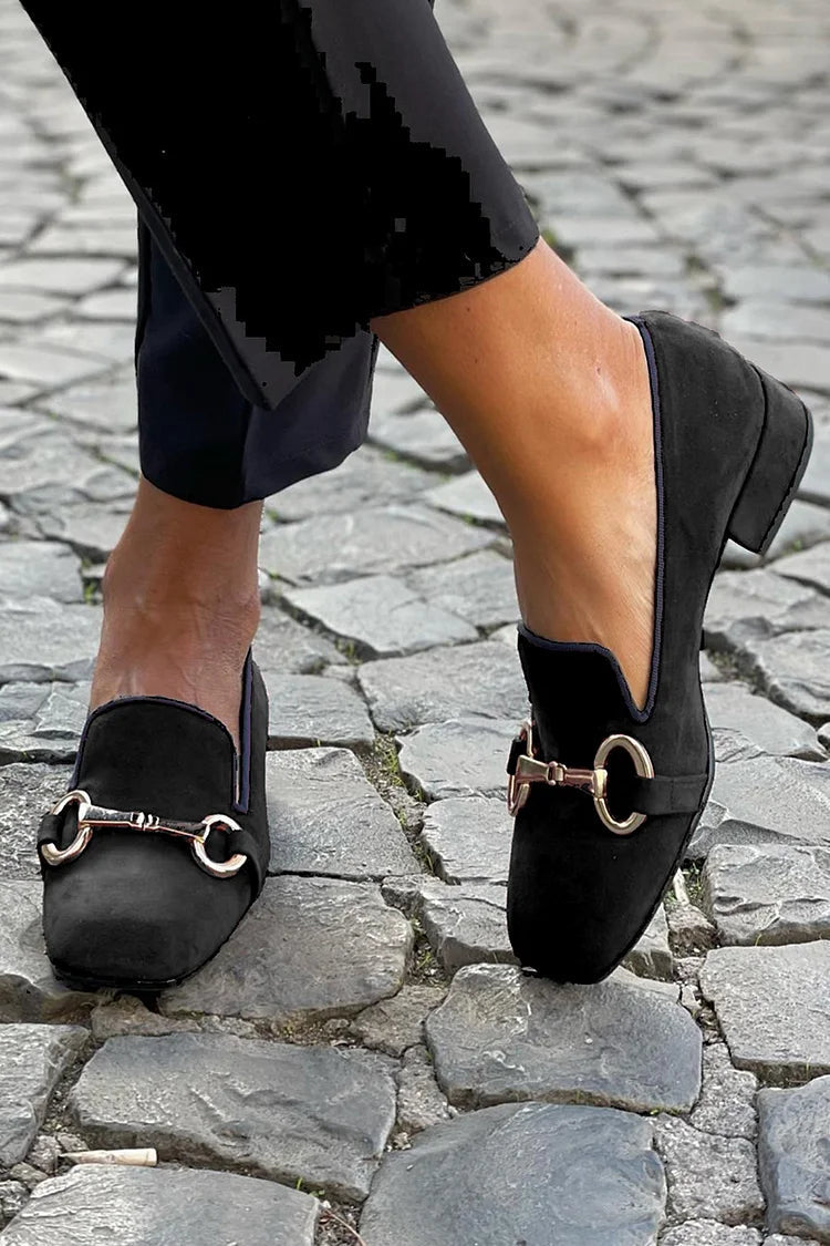 CLAUDIA | ELEGANCKIE LOAFERSY Z NISKIM OBCASHEM