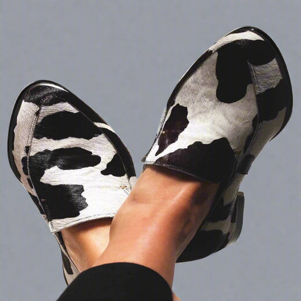 Friede | Eleganckie Loafersy z Mini-Obcasem