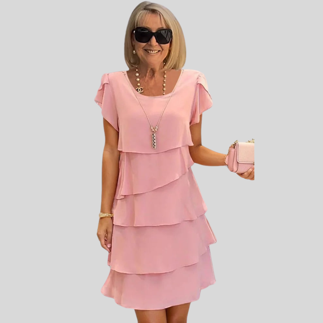 Sofie | Elegancka sukienka z delikatnej tkaniny