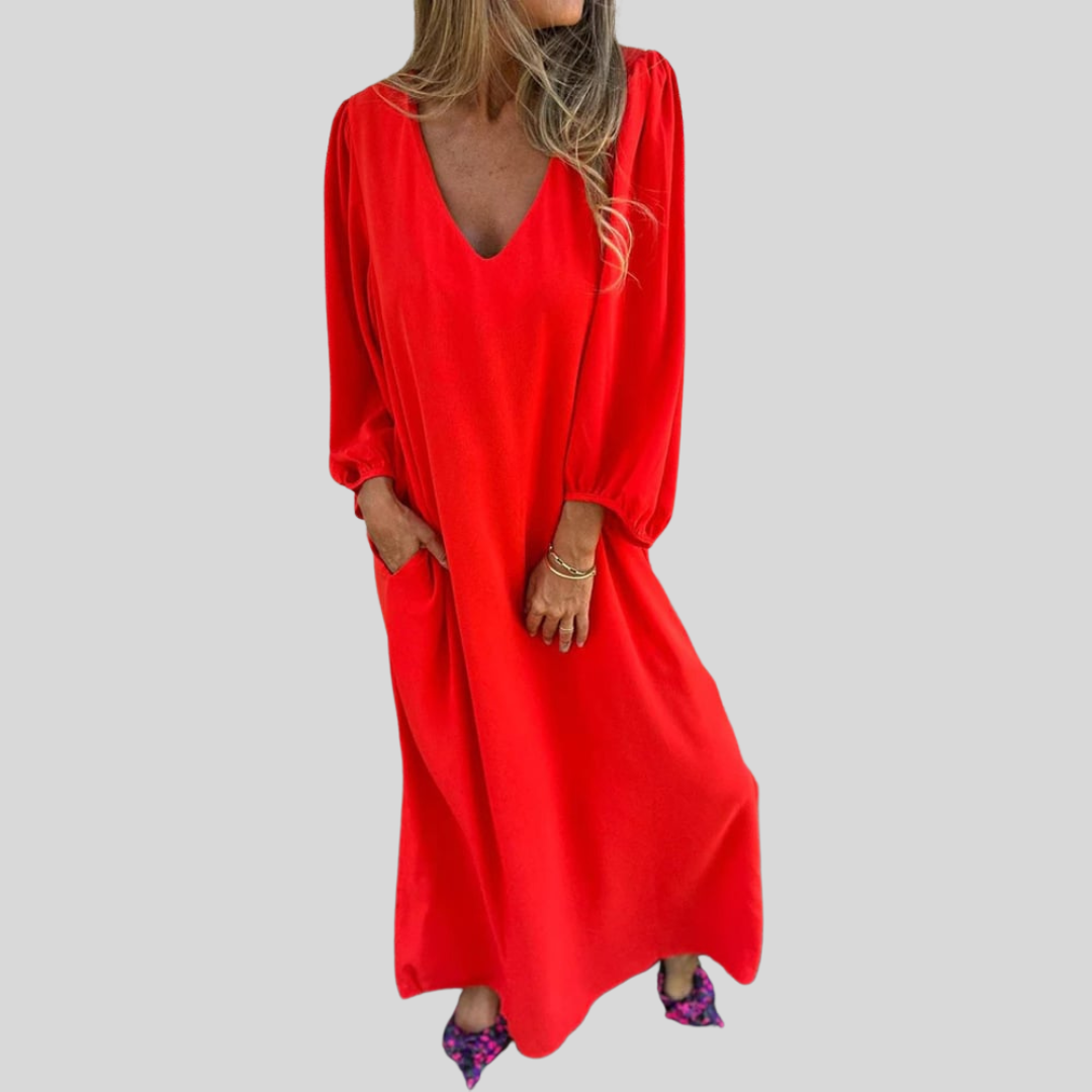 Barbora | Elegancka Maxi Sukienka