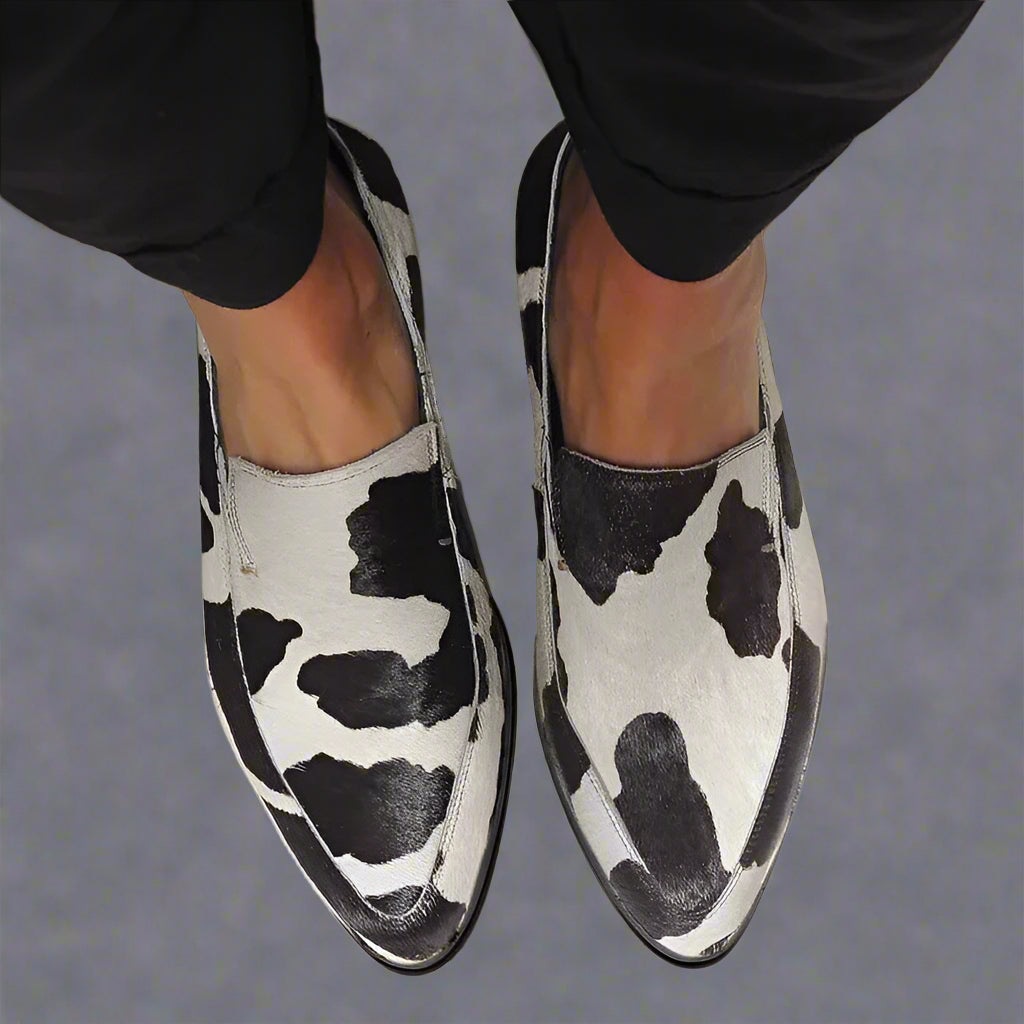 Friede | Eleganckie Loafersy z Mini-Obcasem