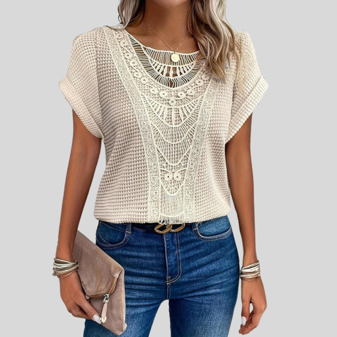 Eloise | Elegancki koronkowy top