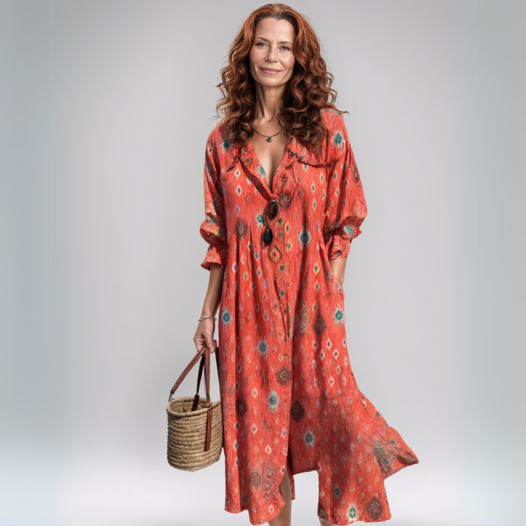 Charlotte | Przewiewne boho maxi sukienki na letnie dni