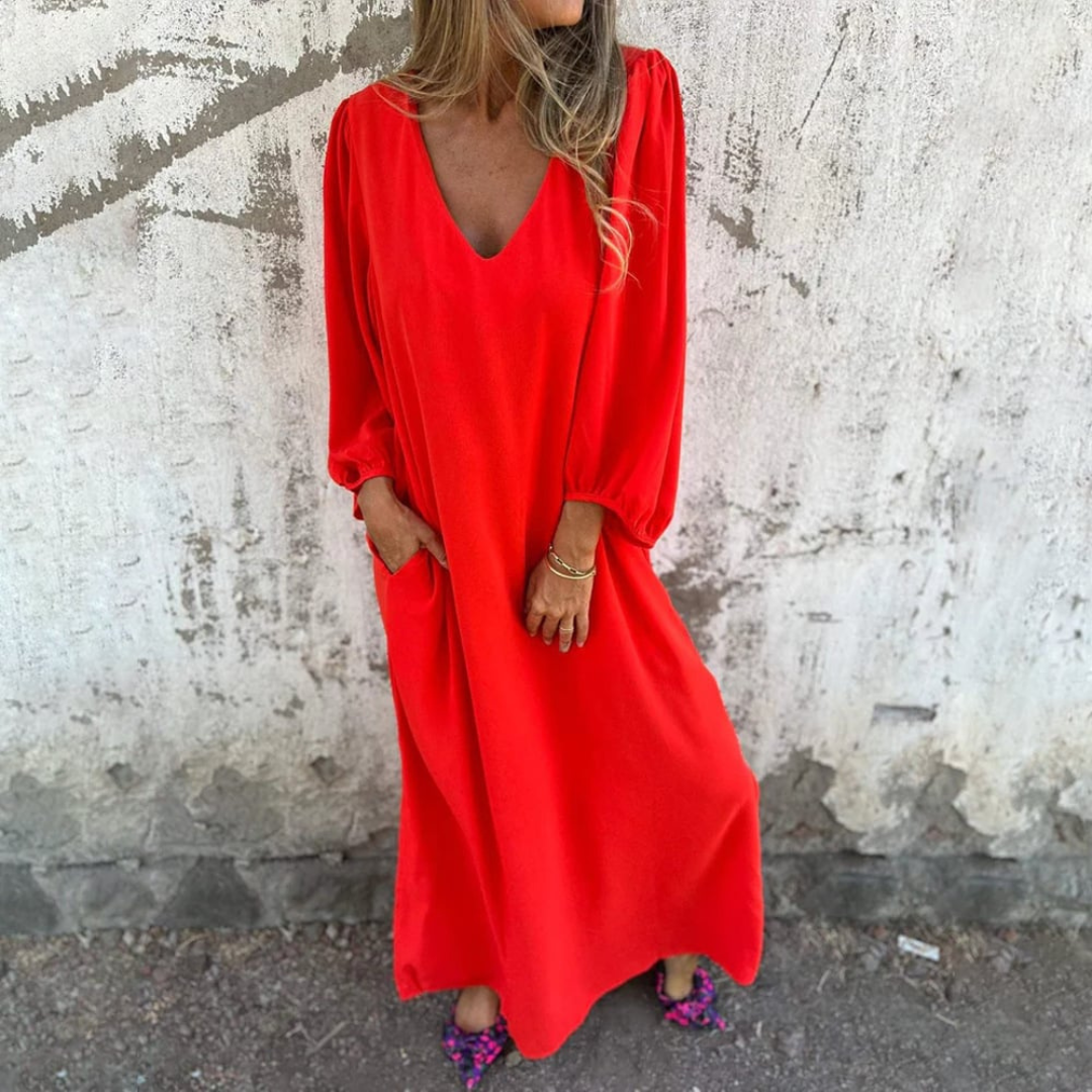 Barbora | Elegancka Maxi Sukienka