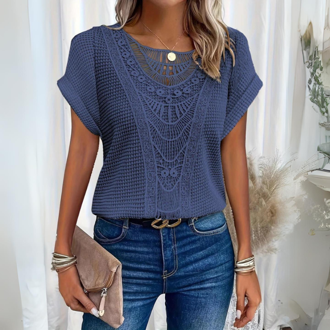 Eloise | Elegancki koronkowy top