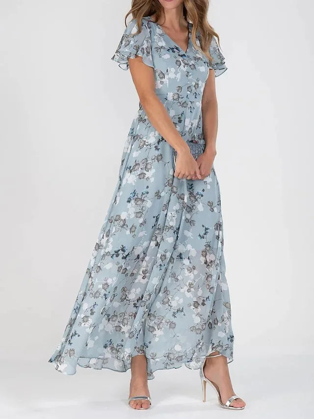 Victoria - sukienka maskująca brzuch w stylu glamour