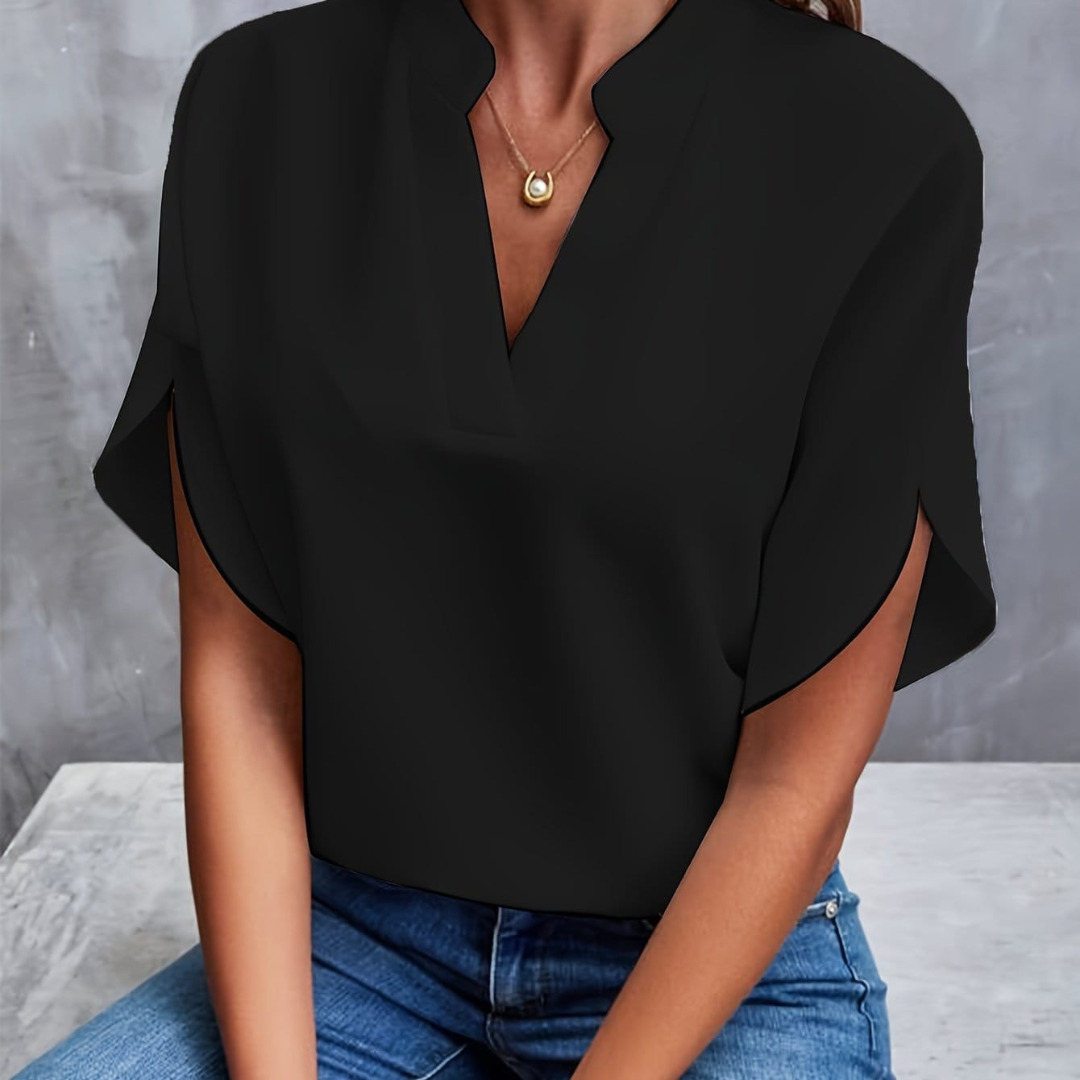 Ember | Elegancka bluzka z dekoltem w serek