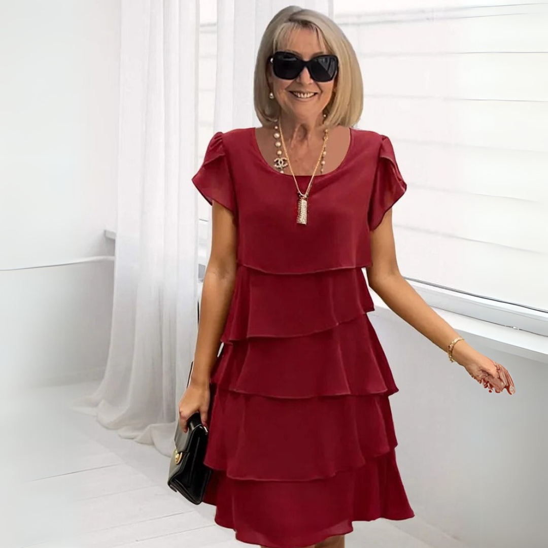 Sofie | Elegancka sukienka z delikatnej tkaniny
