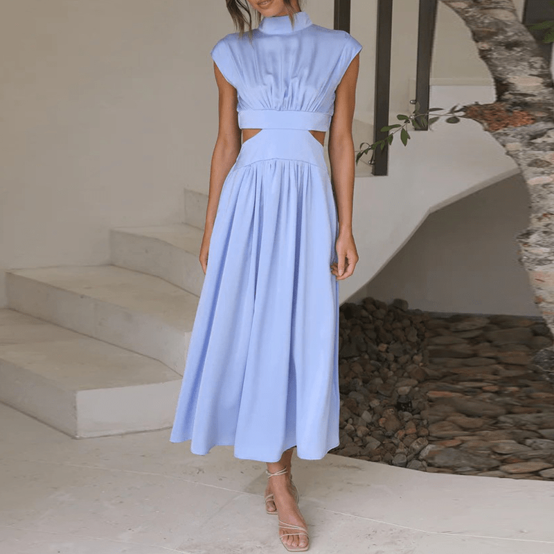 Elegancka Sukienka Maxi Rosea