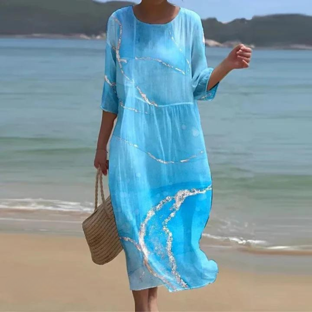 Vilma | Elegancka sukienka z zakryciem brzucha