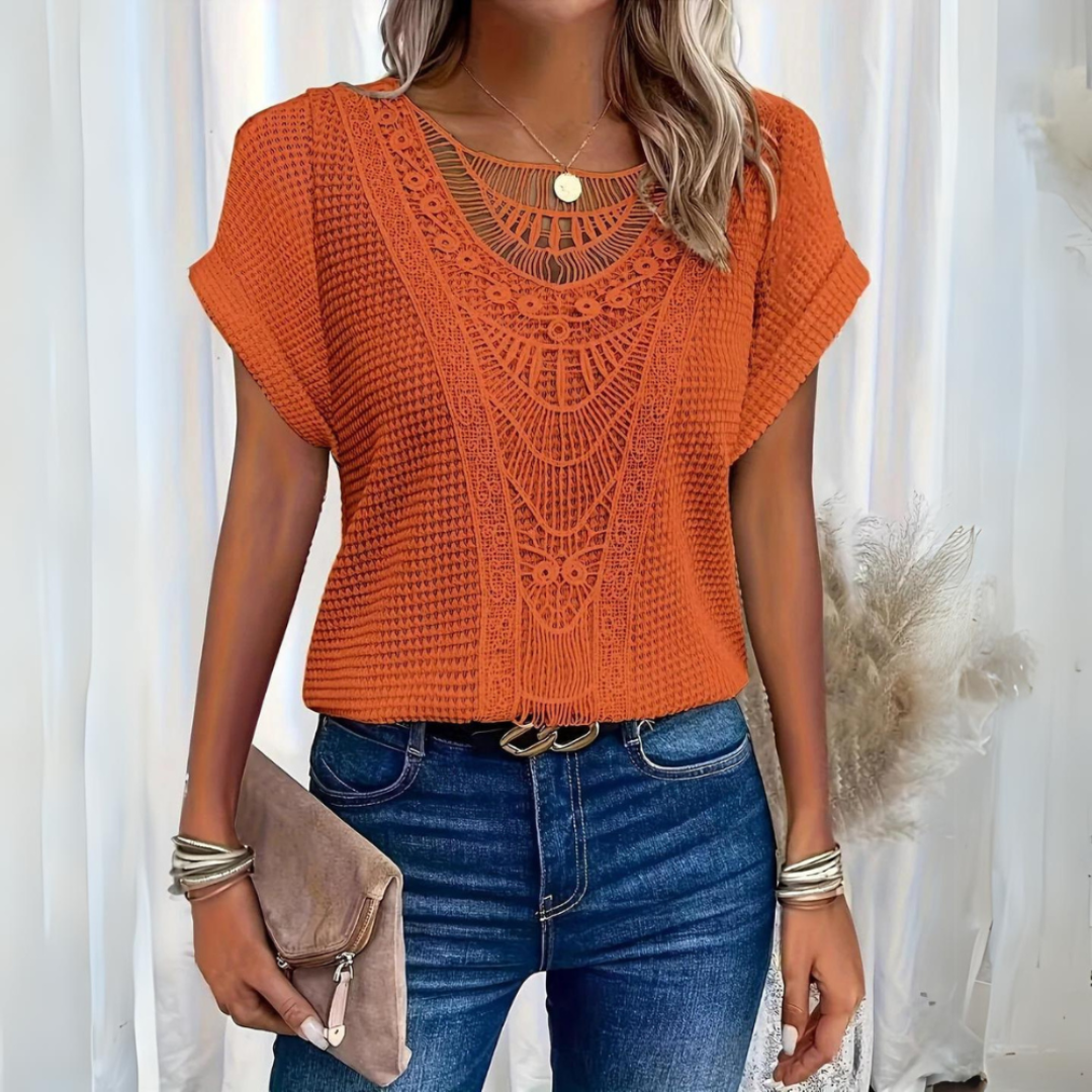 Eloise | Elegancki koronkowy top