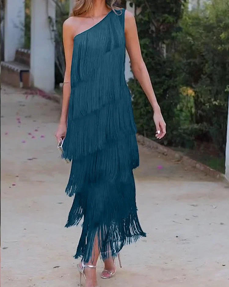 Sukienka Rosea Effortless Elegance z odkrytymi ramionami