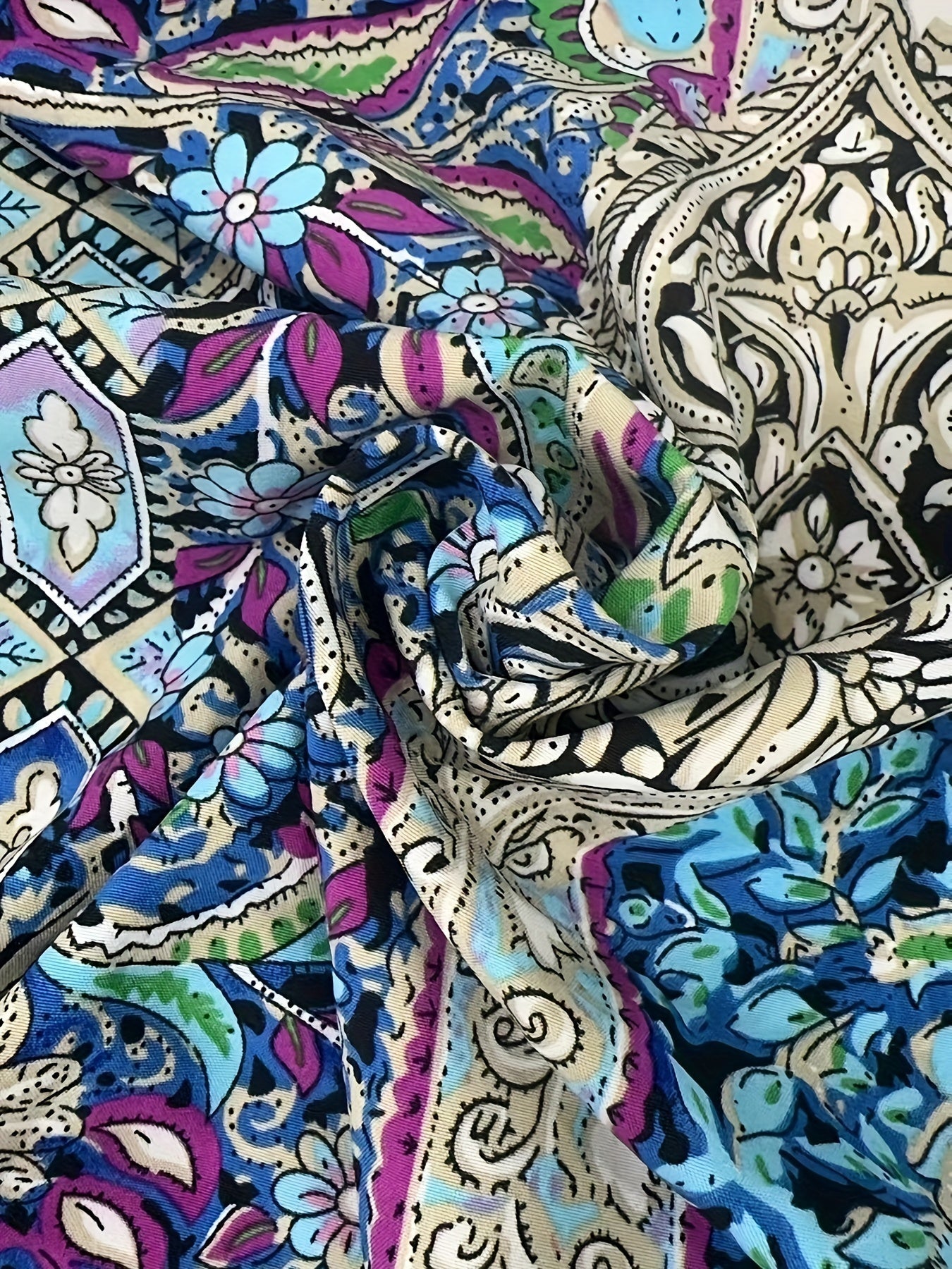 Hazel | Sukienka Halter z Wzorem Paisley