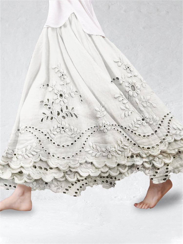 Spódnica Boho Wydrukowana