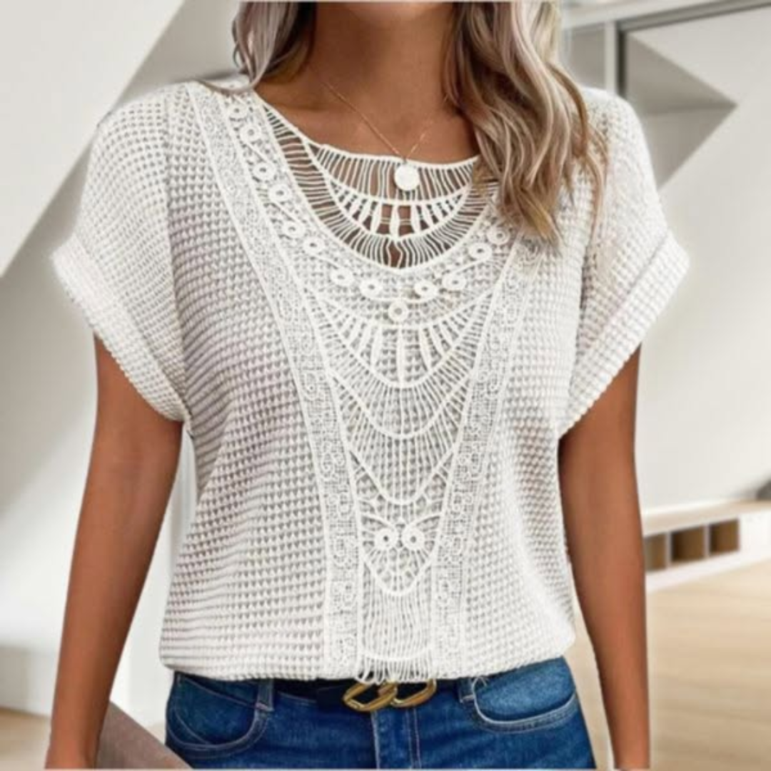 Eloise | Elegancki koronkowy top