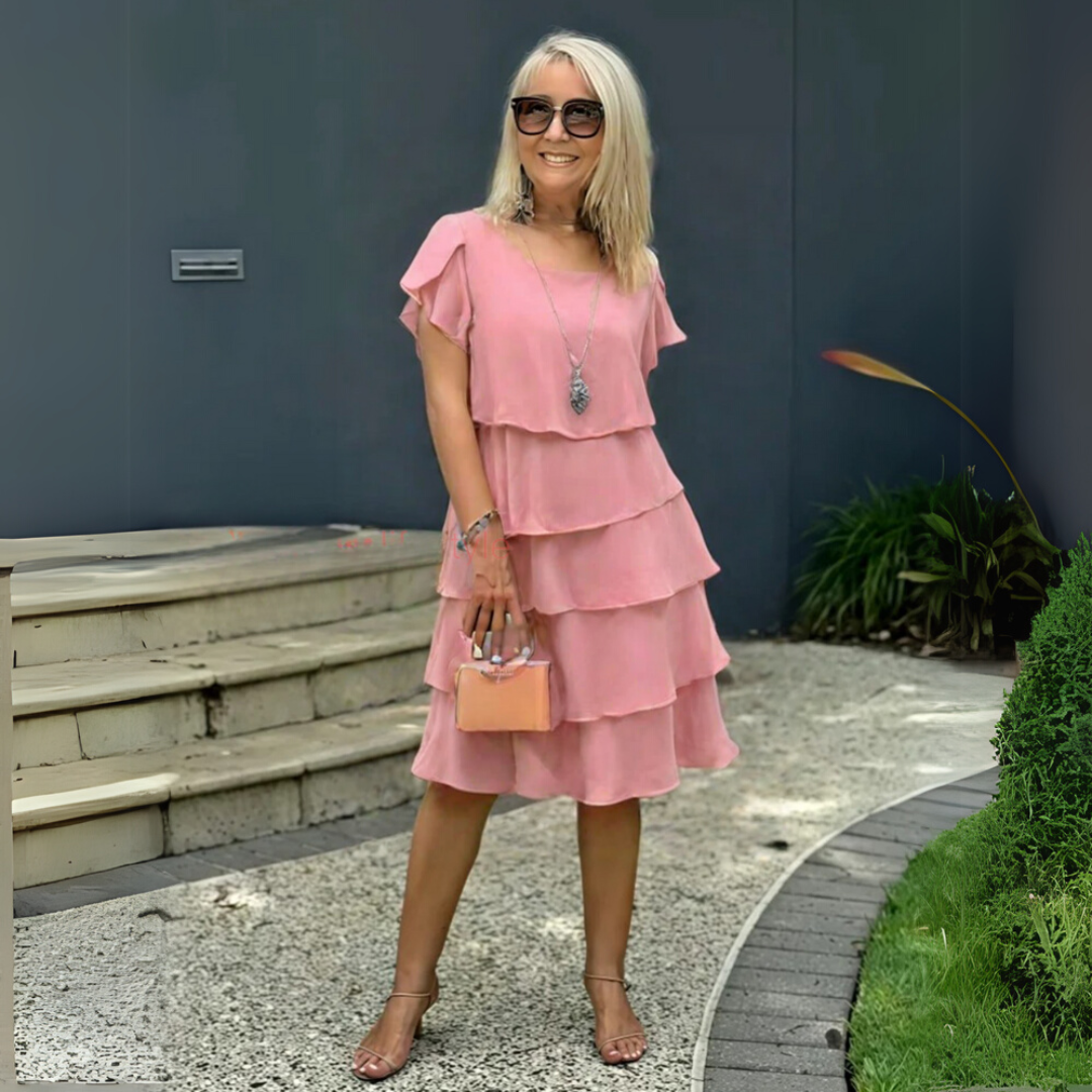 Sofie | Elegancka sukienka z delikatnej tkaniny