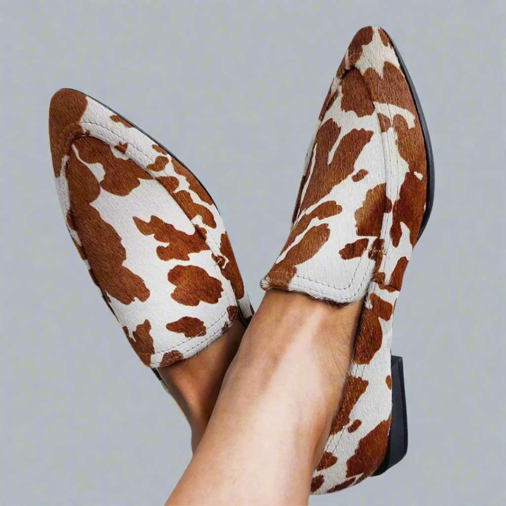 Elfriede | Eleganckie Loafery z Mini Obcasem
