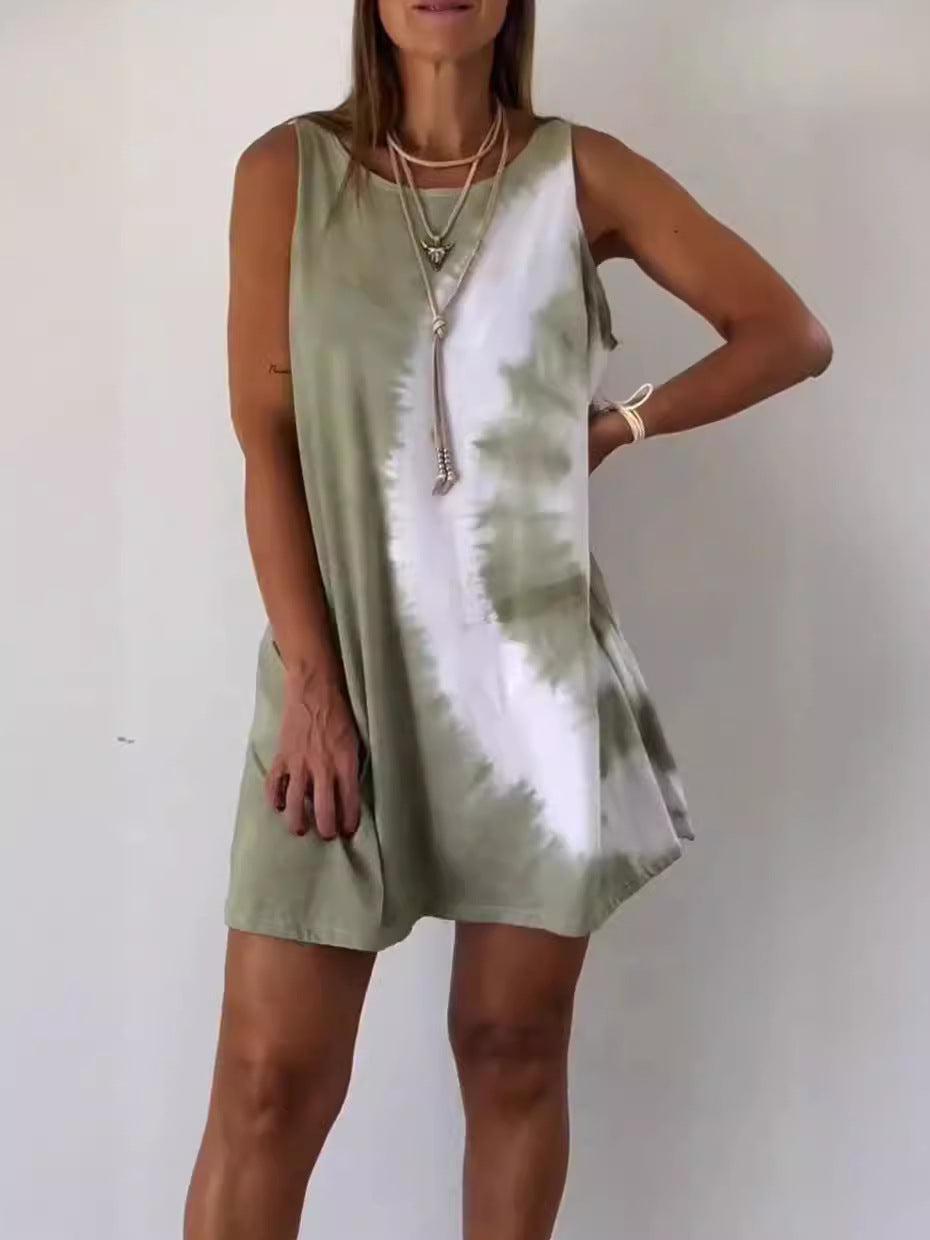 Rosalie | Luksusowa Bezrękawnikowa Sukienka Casual