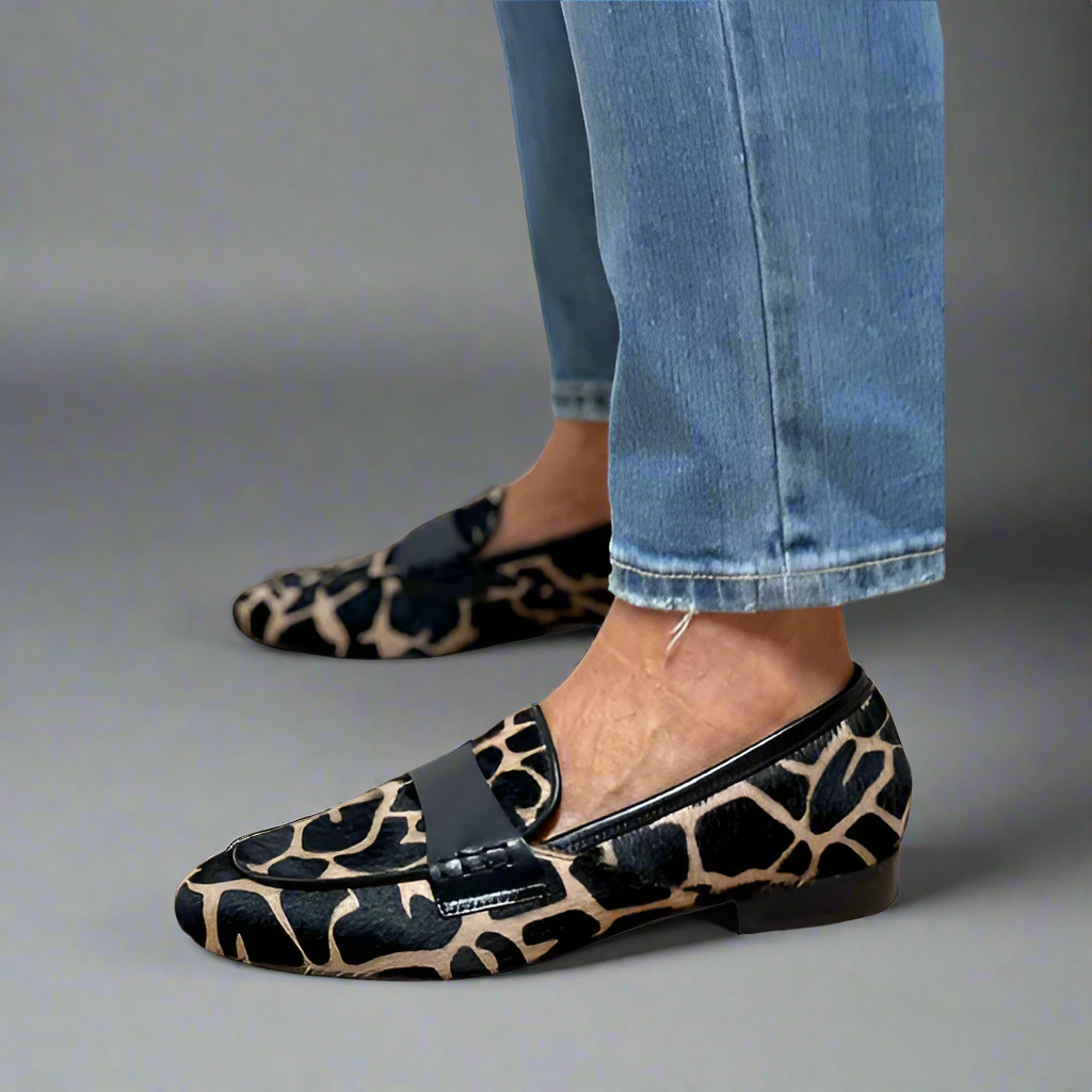 Freya | Eleganckie Loafery z Komfortowym Obcasem