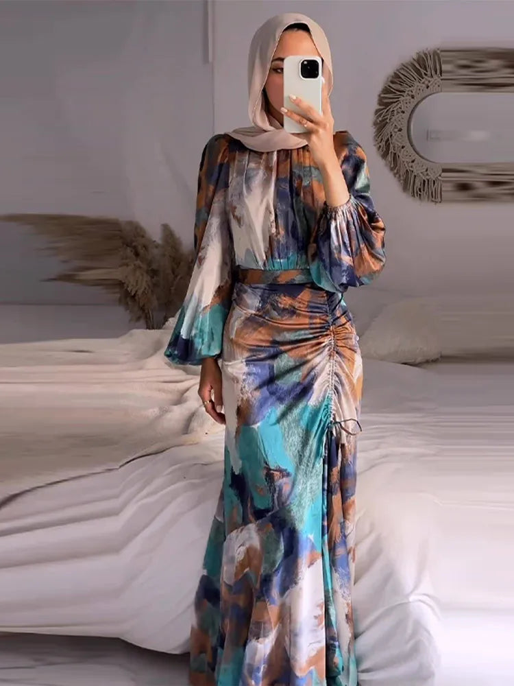 Samarah | Elegancka Sukienka Plisowana