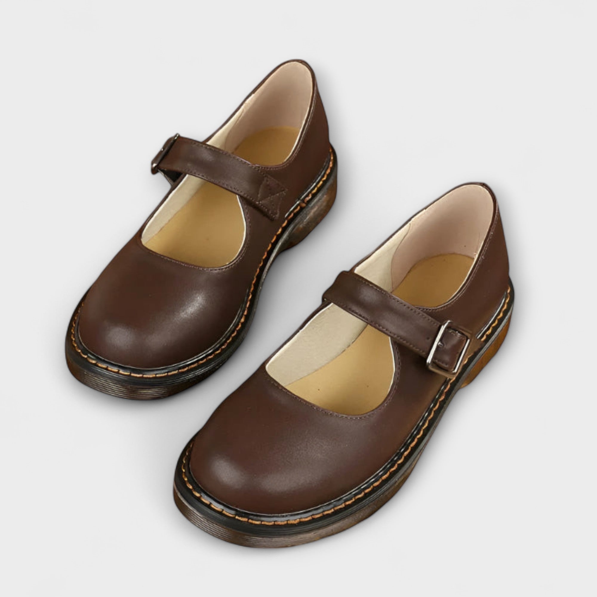 Vintage Mary - Klasyczne skórzane botki