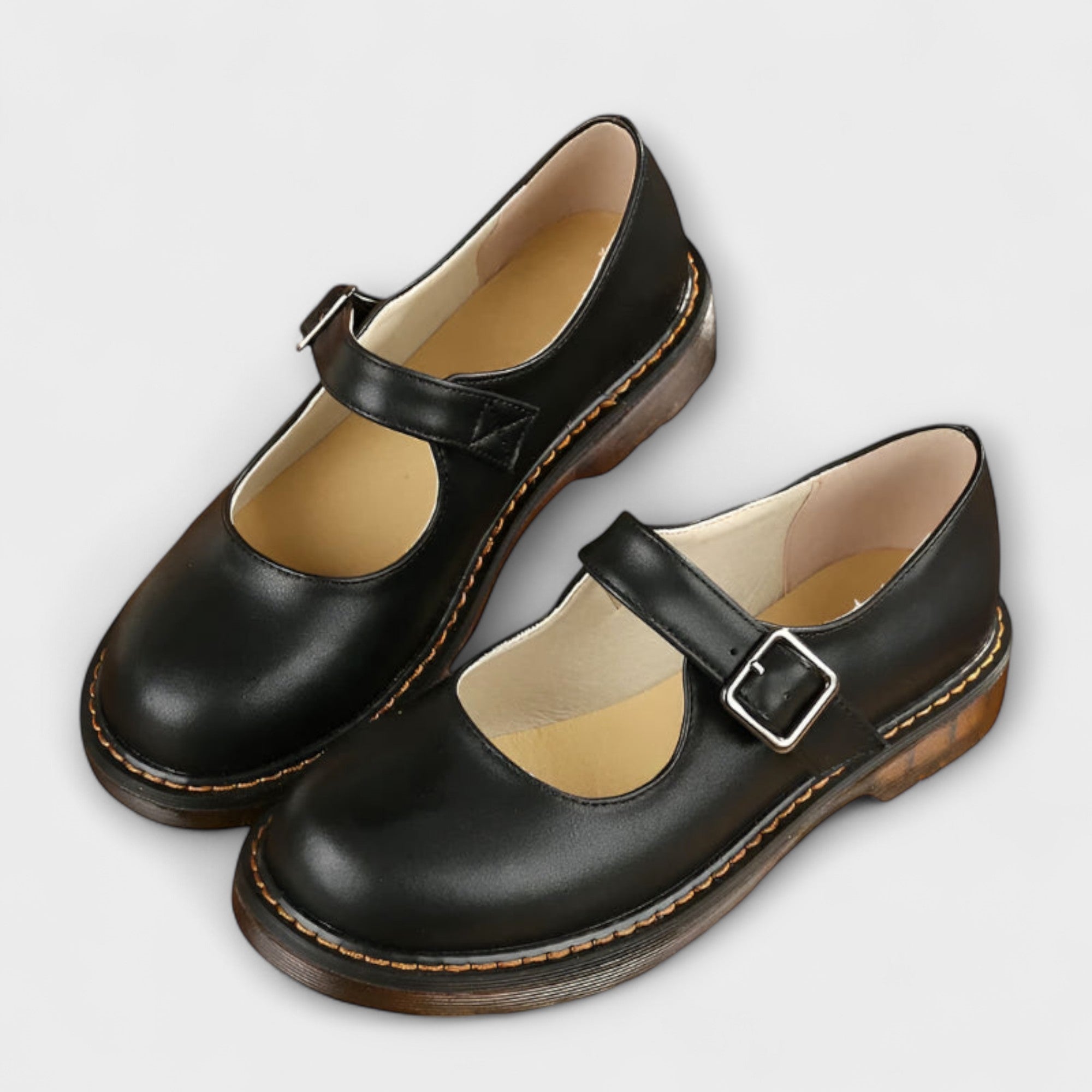 Vintage Mary - Klasyczne skórzane botki