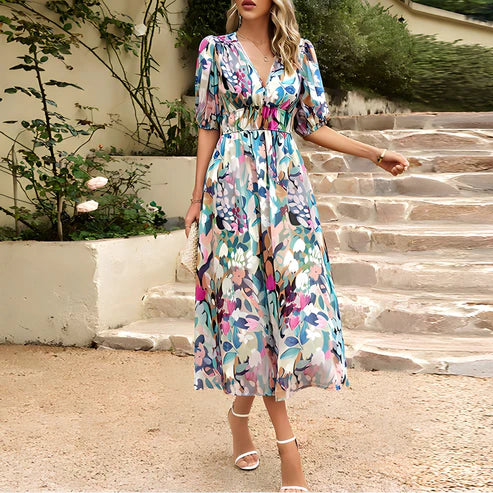 Leona | Elegancka Sukienka Midi