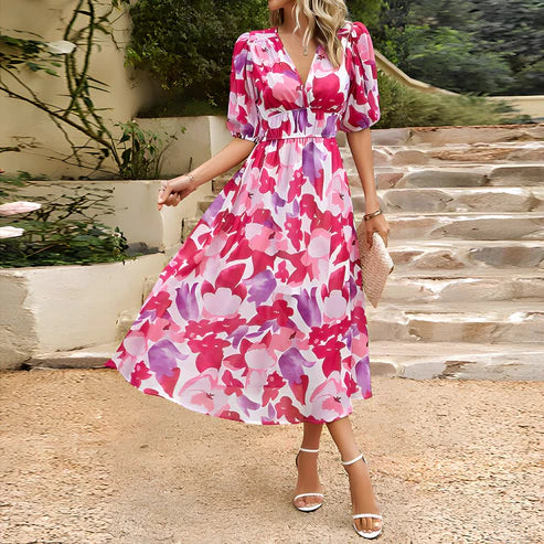 Leona | Elegancka Sukienka Midi