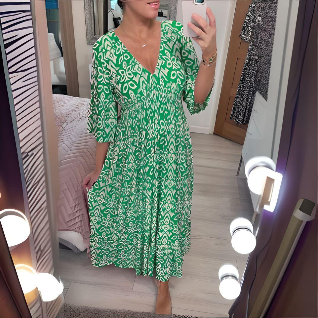 Benthe | Boho Sukienka