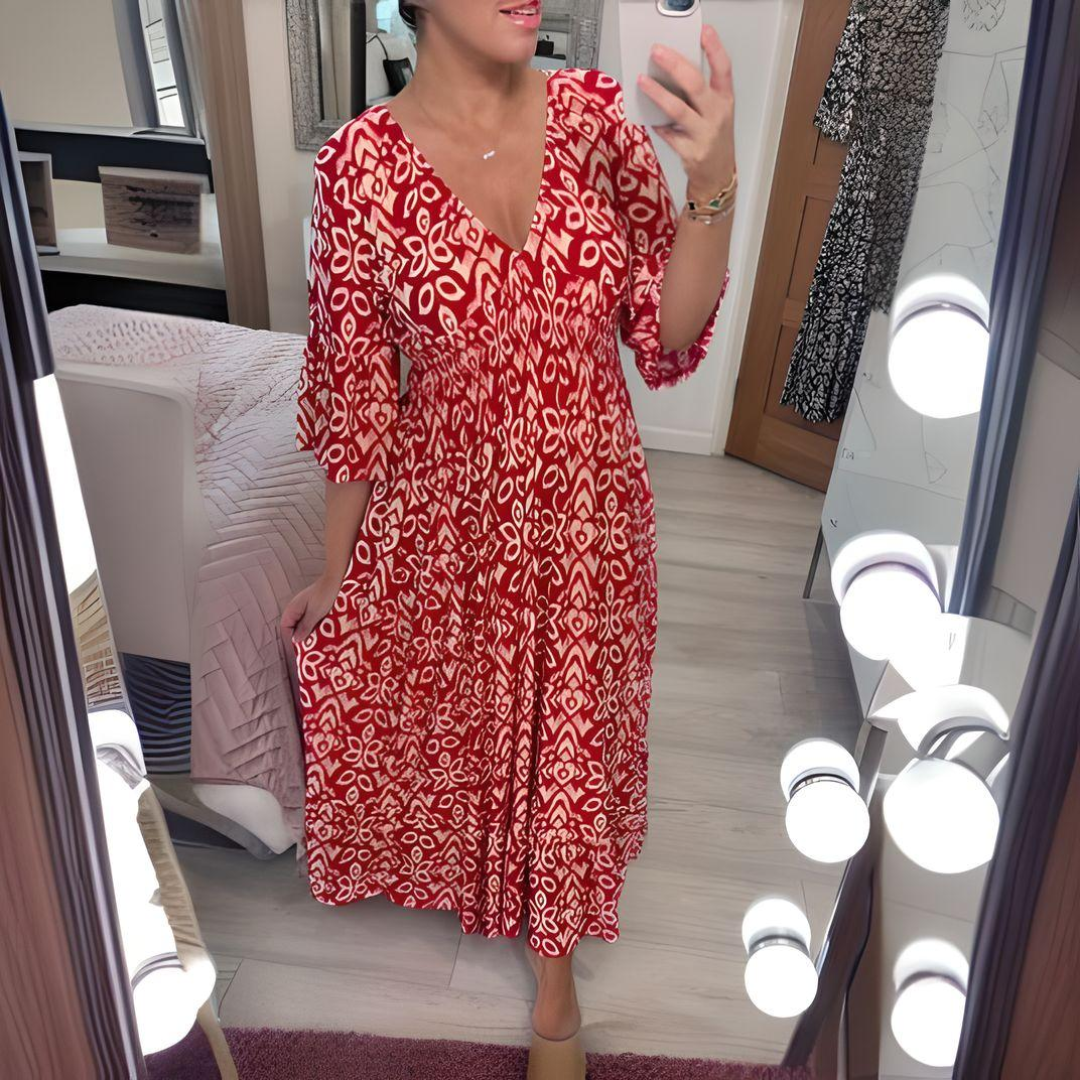 Benthe | Boho Sukienka